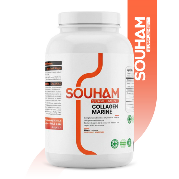 Collagen marrin poudre