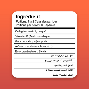 Collagen marrin poudre