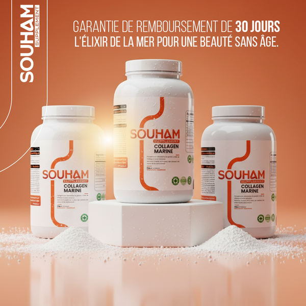 Collagen marrin poudre